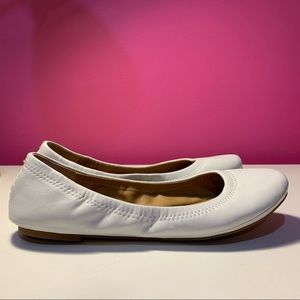 White Lucky Brand Flats